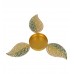 Yellow & Gold Leaves Urli & Dia Set of 2